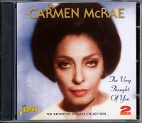 Mcrae Carmen - Very Thought Of You (The Definitive in the group CD / Pop-Rock at Bengans Skivbutik AB (1008619)