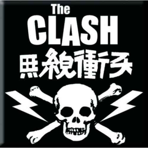 Clash - Skull & Crossbones -  Fridge Magnet in the group MERCHANDISE / Merch / Punk at Bengans Skivbutik AB (1129627)