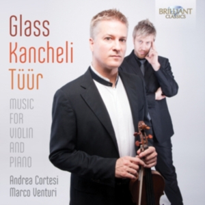 Glass / Kancheli / Tuur - Music For Violin And Piano in the group Externt_Lager / at Bengans Skivbutik AB (1148213)