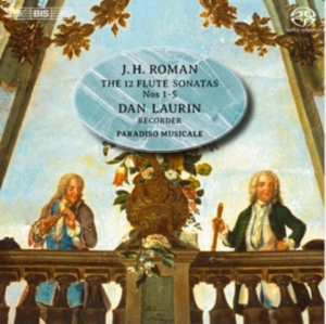 Roman Johan Helmich - Flute Sonatas No. 1-5 (Sacd) in the group Externt_Lager / at Bengans Skivbutik AB (1246365)