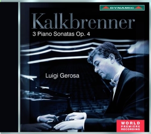 Kalkbrenner Friedrich - 3 Piano Sonatas in the group OUR PICKS / Christmas gift tip CD at Bengans Skivbutik AB (1485641)