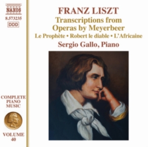 Liszt - Complete Piano Music/Vol. 40 in the group Externt_Lager / at Bengans Skivbutik AB (1485687)