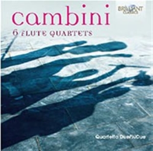 Cambini Giuseppe - 6 Flute Quartets in the group Externt_Lager /  at Bengans Skivbutik AB (1551359)