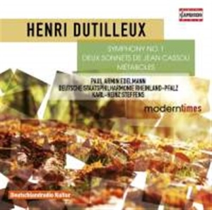 Dutilleux Henri - Symphony No. 1 in the group OUR PICKS / Christmas gift tip CD at Bengans Skivbutik AB (1554161)