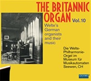 Various - The Britannic Organ, Vol. 10 in the group Externt_Lager /  at Bengans Skivbutik AB (1554821)