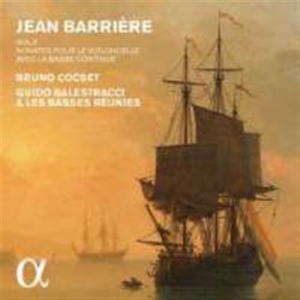 Barrière Jean - Sonatas For Cello & Basso Continuo, in the group OUR PICKS / Christmas gift tip CD at Bengans Skivbutik AB (1712667)