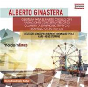 Ginastera Alberto - Orchestral Works in the group OUR PICKS / Christmas gift tip CD at Bengans Skivbutik AB (1714327)