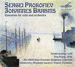 Brahms Johannes / Prokofiev Serge - Concertos For Cello And Orchestra in the group Externt_Lager /  at Bengans Skivbutik AB (1724191)