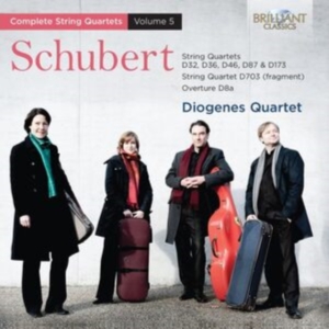 Schubert Franz - String Quartets, Vol. 5 in the group CD / Klassiskt at Bengans Skivbutik AB (1733866)