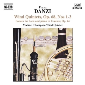 Danzi Franz - Wind Quintets Vol 3 Op 68 in the group OUR PICKS / Christmas gift tip CD at Bengans Skivbutik AB (1782896)