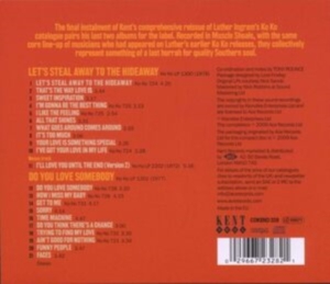 Ingram Luther - Let's Steal Away To The Hideway/Do in the group OTHER / Övrigt / at Bengans Skivbutik AB (1811252)