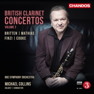 Britten / Cooke / Finzi / Mathias - British Clarinet Concertos, Vol. 2 in the group OUR PICKS / Christmas gift tip CD at Bengans Skivbutik AB (1840147)