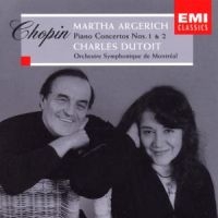 MARTHA ARGERICH/CHARLES DUTOIT - CHOPIN: PIANO CONCERTOS NOS. 1 in the group OUR PICKS / Christmas gift tip CD at Bengans Skivbutik AB (1845998)