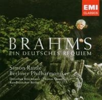 SIR SIMON RATTLE - BRAHMS: EIN DEUTSCHES REQUIEM in the group CD / Klassiskt at Bengans Skivbutik AB (1846136)