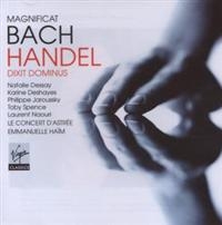 EMMANUELLE HAÏM/LE CONCERT DA - HANDEL: DIXIT DOMINUS & BACH: in the group CD / Klassiskt at Bengans Skivbutik AB (1846786)