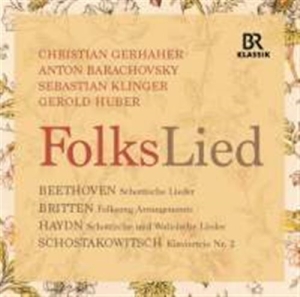 Beethoven / Britten / Haydn - Folkslied in the group Externt_Lager / at Bengans Skivbutik AB (1871649)