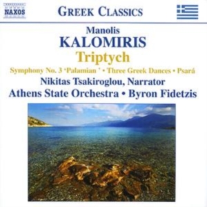 Kalomiris: Athens State Orchestra - Symphony No.3 in the group Externt_Lager / at Bengans Skivbutik AB (2006307)