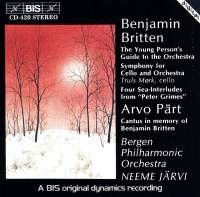 Britten/Pärt - Young Persons Guide To The Orc in the group OUR PICKS / Christmas gift tip CD at Bengans Skivbutik AB (2006389)