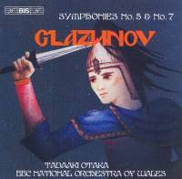 Glazunov Alexander - Symphonies Nos 5 & 7 in the group OUR PICKS / Christmas gift tip CD at Bengans Skivbutik AB (2006447)