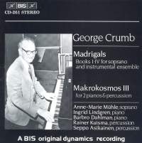 Crumb George - Madrigals in the group OUR PICKS / Christmas gift tip CD at Bengans Skivbutik AB (2006705)