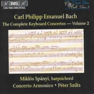 Bach Carl Philipp Emanuel - Keyboard Concertos Vol 2 in the group Externt_Lager / at Bengans Skivbutik AB (2006716)