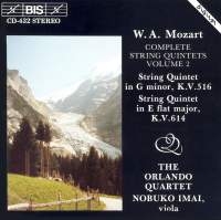 Mozart Wolfgang Amadeus - Complete String Quintet Vol 2 in the group OUR PICKS / Christmas gift tip CD at Bengans Skivbutik AB (2006719)