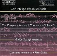 Bach Carl Philipp Emanuel - Keyboard Concertos Vol 5 in the group OUR PICKS / Christmas gift tip CD at Bengans Skivbutik AB (2006733)