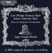 Bach C P E/Bach J S - Piano & Hpd Music in the group Externt_Lager /  at Bengans Skivbutik AB (2006743)