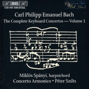 Bach Carl Philipp Emanuel - Keyb Concertos Vol 1 in the group Externt_Lager / at Bengans Skivbutik AB (2006768)