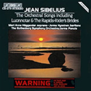 Sibelius Jean - Orchestral Songs in the group OUR PICKS / Christmas gift tip CD at Bengans Skivbutik AB (2006794)