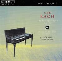 Bach Carl Philipp Emanuel - Solo Keyb Music Vol 6 in the group OUR PICKS / Christmas gift tip CD at Bengans Skivbutik AB (2006865)