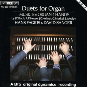 Various - Music For Organ 4 Hands in the group Externt_Lager / at Bengans Skivbutik AB (2006874)