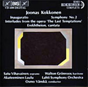 Kokkonen Joonas - Inauguratio /Sym 2 in the group OUR PICKS / Christmas gift tip CD at Bengans Skivbutik AB (2006910)