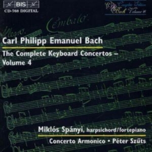 Bach Carl Philipp Emanuel - Keyb Concertos Vol 4 in the group Externt_Lager / at Bengans Skivbutik AB (2006912)