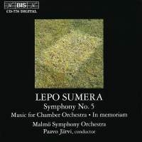 Sumera Lepo - Symphony 5 & In Memoriam in the group OUR PICKS / Christmas gift tip CD at Bengans Skivbutik AB (2007127)