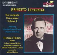 Lecuona Ernesto - Complete Piano Music Vol 4 in the group OUR PICKS / Christmas gift tip CD at Bengans Skivbutik AB (2007225)