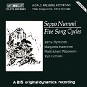 Nummi Seppo - 5 Song Cycles in the group OUR PICKS / Christmas gift tip CD at Bengans Skivbutik AB (2007230)