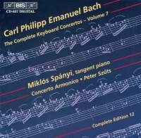 Bach Carl Philipp Emanuel - Keyb Concertos Vol 7 in the group OUR PICKS / Christmas gift tip CD at Bengans Skivbutik AB (2007286)