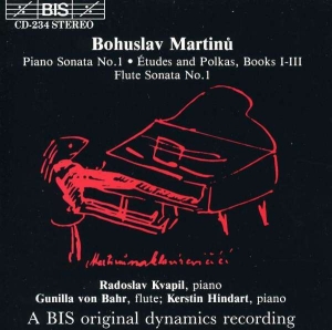 Martinu Bohuslav - Piano Son 1 /Etudes /Polkas in the group OUR PICKS / Christmas gift tip CD at Bengans Skivbutik AB (2007288)