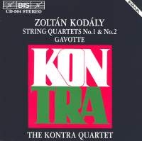 Kodaly Zoltan - String Quartet 1/2  Gavotte in the group OUR PICKS / Christmas gift tip CD at Bengans Skivbutik AB (2007373)