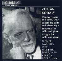 Kodaly Zoltan - Cello Works in the group OUR PICKS / Christmas gift tip CD at Bengans Skivbutik AB (2007609)