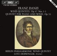 Danzi Franz - Wind Quintets Vol 1 in the group OUR PICKS / Christmas gift tip CD at Bengans Skivbutik AB (2008333)