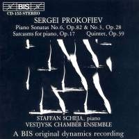 Prokofiev Sergey - Piano Son 6 & 3 /Sarcasms in the group OUR PICKS / Christmas gift tip CD at Bengans Skivbutik AB (2008695)