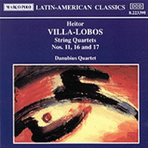 Villa Lobos Heitor - String Quartet 11 16 17 in the group OUR PICKS / Christmas gift tip CD at Bengans Skivbutik AB (2009061)