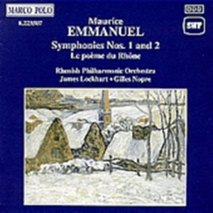 Emmanuel Maurice - Symphony 1 2 in the group OUR PICKS / Christmas gift tip CD at Bengans Skivbutik AB (2009066)