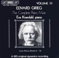 Grieg Edvard - Complete Piano Music Vol 3 in the group OUR PICKS / Christmas gift tip CD at Bengans Skivbutik AB (2009165)