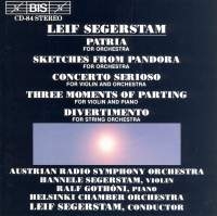 Segerstam Leif - Orchestral Works in the group OUR PICKS / Christmas gift tip CD at Bengans Skivbutik AB (2009188)