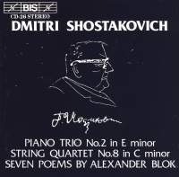 Shostakovich Dmitry - Piano Trio, String Quartet/Blo in the group OUR PICKS / Christmas gift tip CD at Bengans Skivbutik AB (2009289)