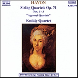 Haydn Joseph - String Quartets Op. 71 1-3 in the group OUR PICKS / Christmas gift tip CD at Bengans Skivbutik AB (2009381)