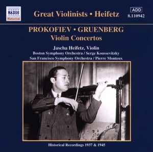 Prokofiev/Gruenberg - Violin Concertos 2 in the group OUR PICKS / Christmas gift tip CD at Bengans Skivbutik AB (2009511)